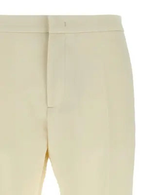 Jewel detail pants Woman FABIANA FILIPPI White