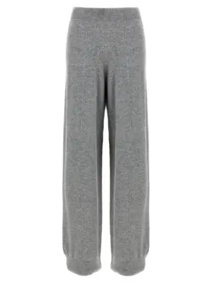 Jewel detail pants FABIANA FILIPPI Gray