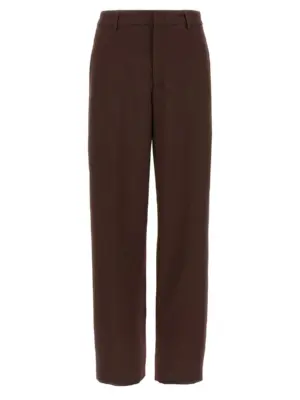 Jewel detail pants FABIANA FILIPPI Brown