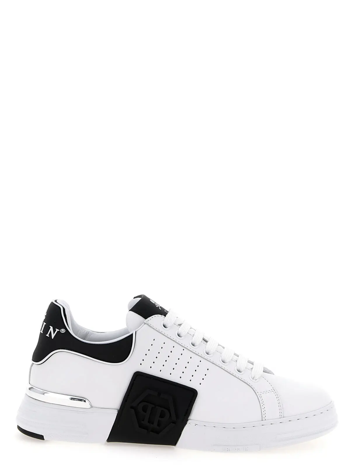 Кросівки Philipp Plein Hexagon Чорно-білі 1 'Hexagon' sneakers PHILIPP PLEIN White/Black
