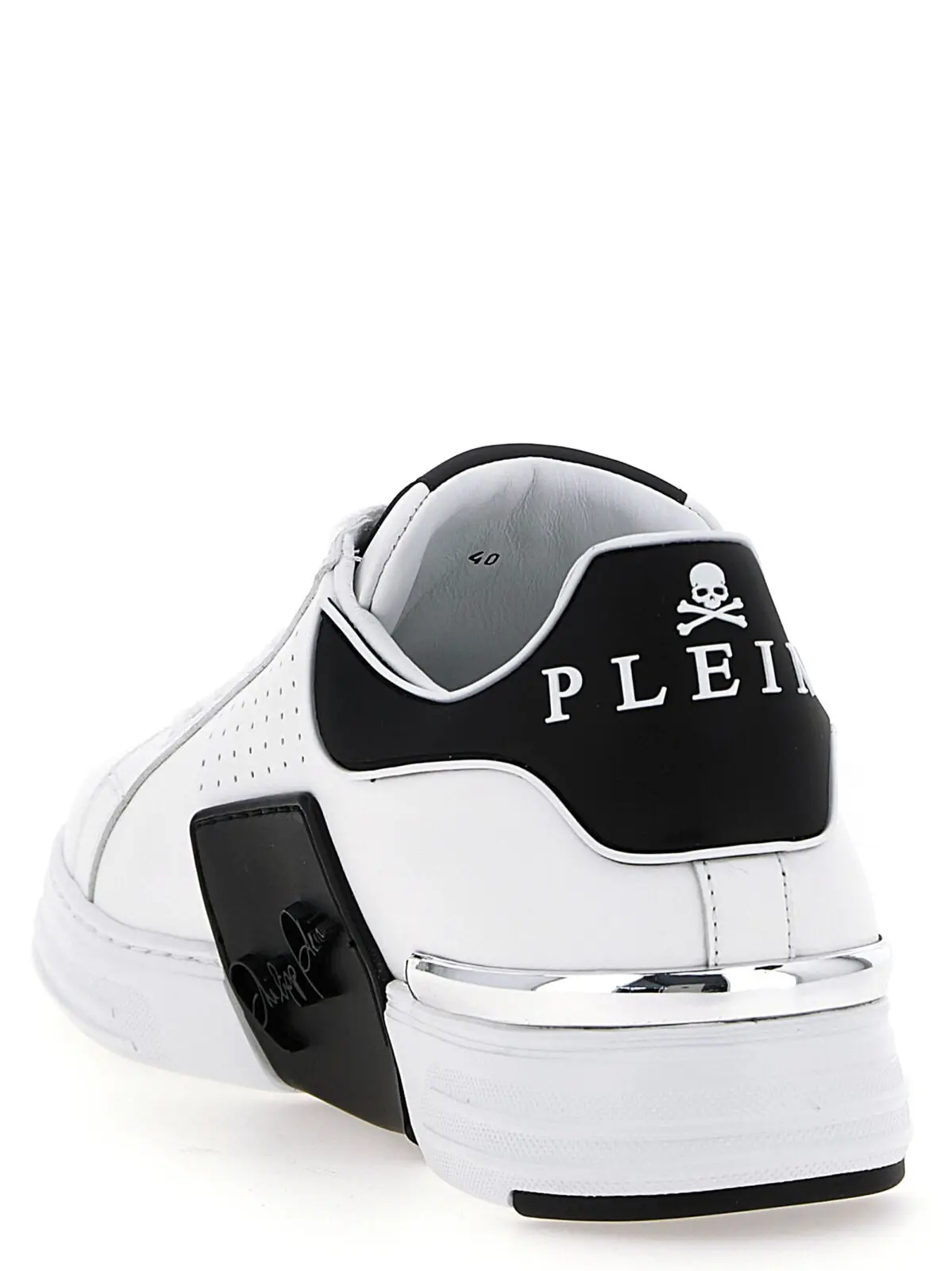 Кросівки Philipp Plein Hexagon Чорно-білі 3 'Hexagon' sneakers Man PHILIPP PLEIN White/Black
