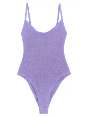 'Pamela' one-piece swimsuit HUNZA G Purple
