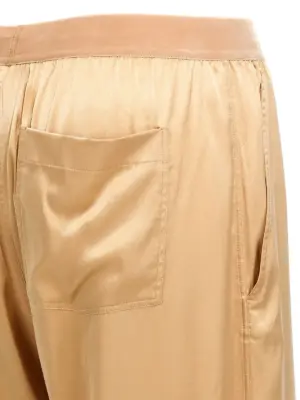 Silk pants 94% silk 6% elastane TOM FORD Beige