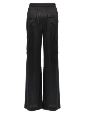Cargo silk pants PAW632FAX881LB999 TOM FORD Black