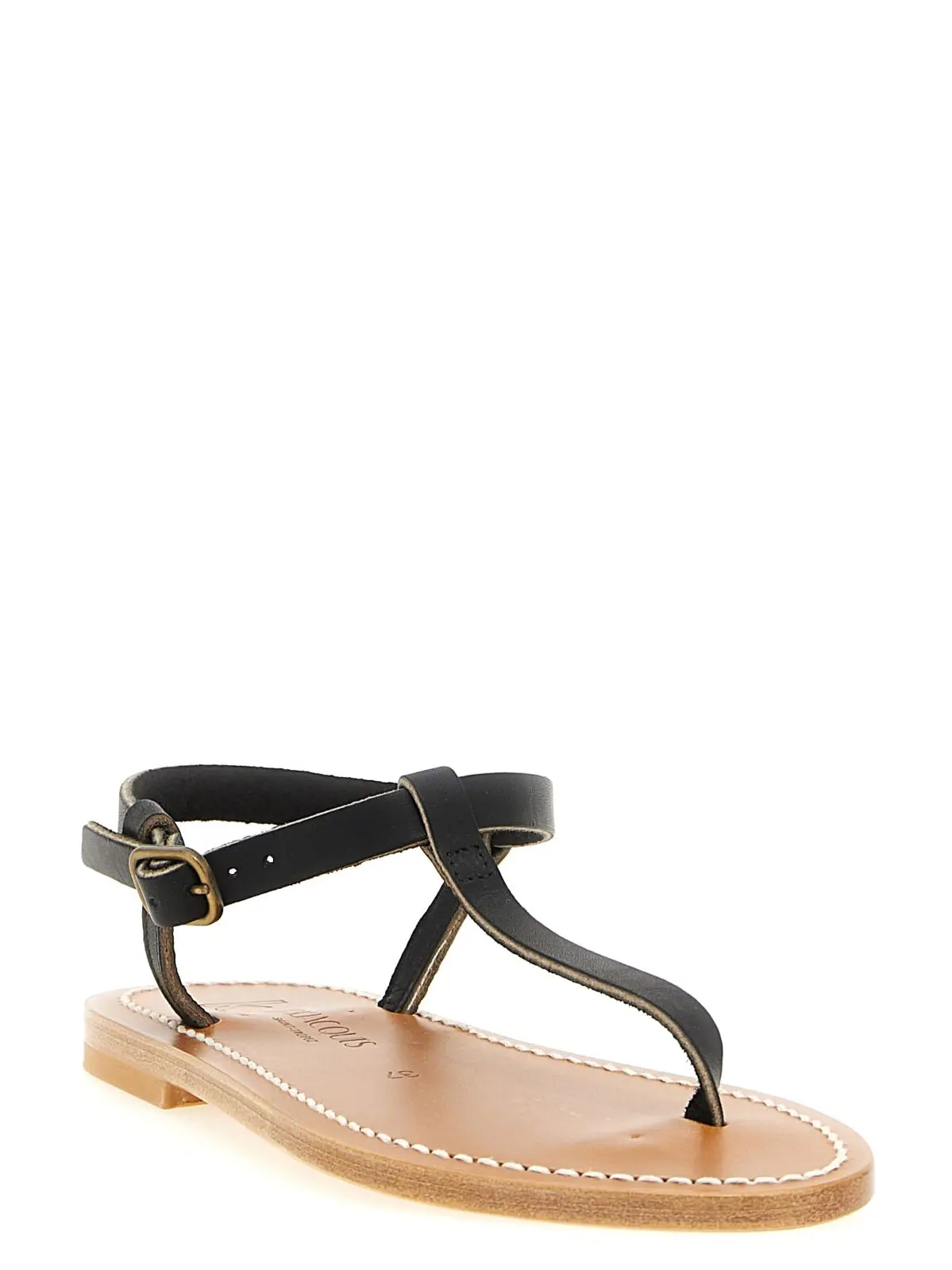 Босоніжки Petrone K. Jacques Saint Tropez Чорні 2 'Petrone' sandals PETRONEPULNOIR K.JACQUES SAINT TROPEZ Black