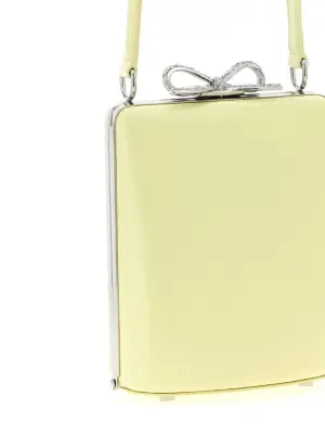 'Yellow leather bag' handbag Woman SELF PORTRAIT Yellow