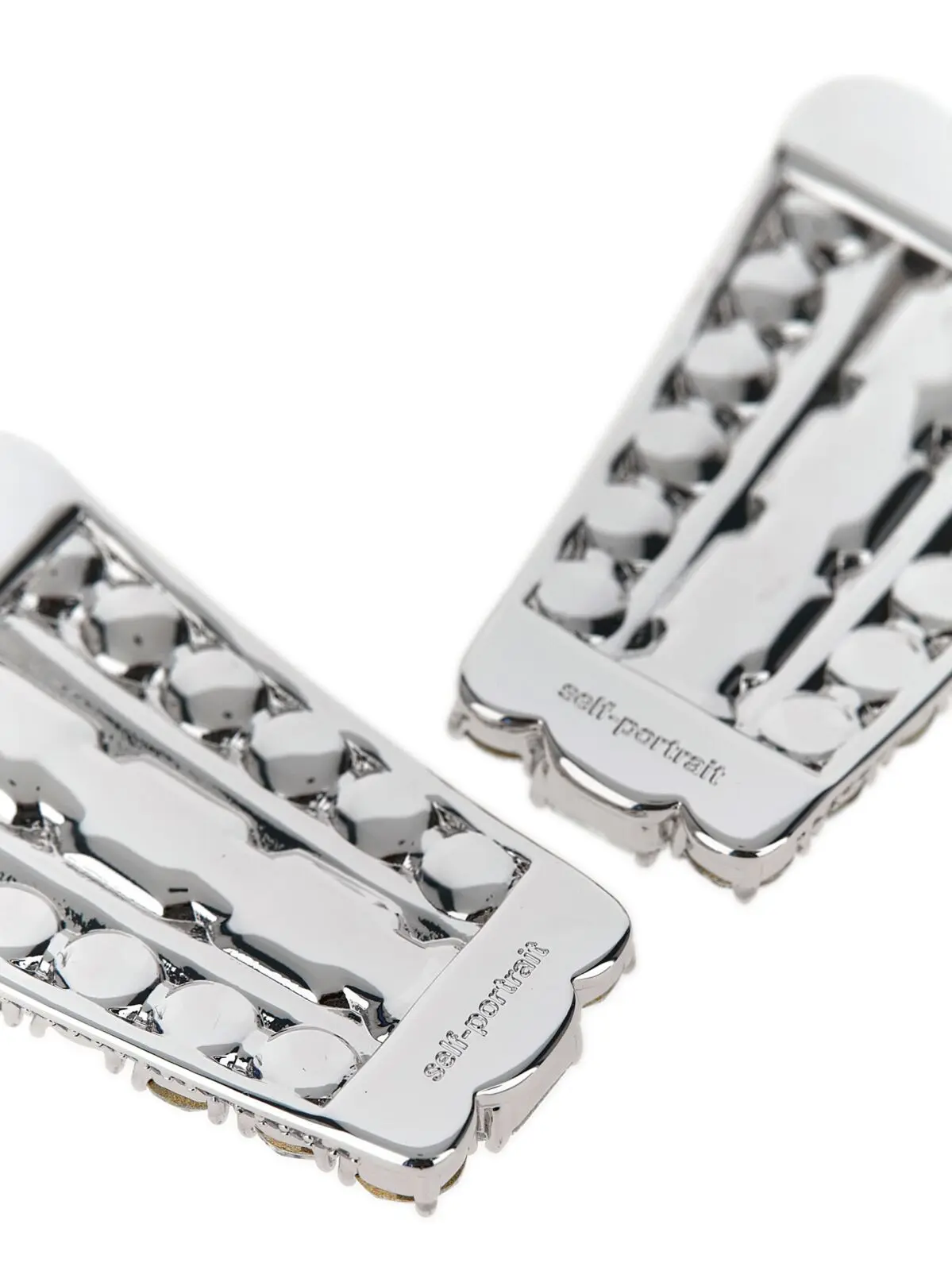 Сережки Self Portrait Multi Crystal Срібні 2 'Multi Crystal' earrings PF25605ESLSILVER SELF PORTRAIT Silver