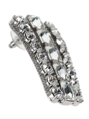 'Multi Crystal' earrings Woman SELF PORTRAIT Silver