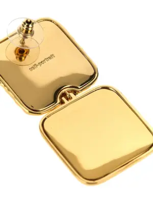 'Mottled Gold Pearl Tiered' earrings PF25622EGDGOLD SELF PORTRAIT Gold