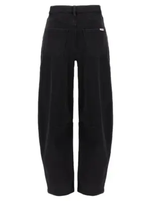 'Black Barrel Leg' jeans PF25827PBBLACK SELF PORTRAIT Black