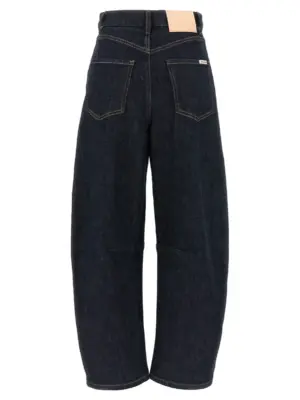 'Indigo Barrel Leg' jeans PF25827PBLBLUE SELF PORTRAIT Blue