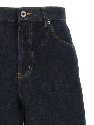 'Indigo Barrel Leg' jeans Woman SELF PORTRAIT Blue