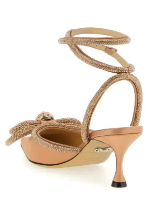 'Double Bow' pumps Woman MACH & MACH Pink