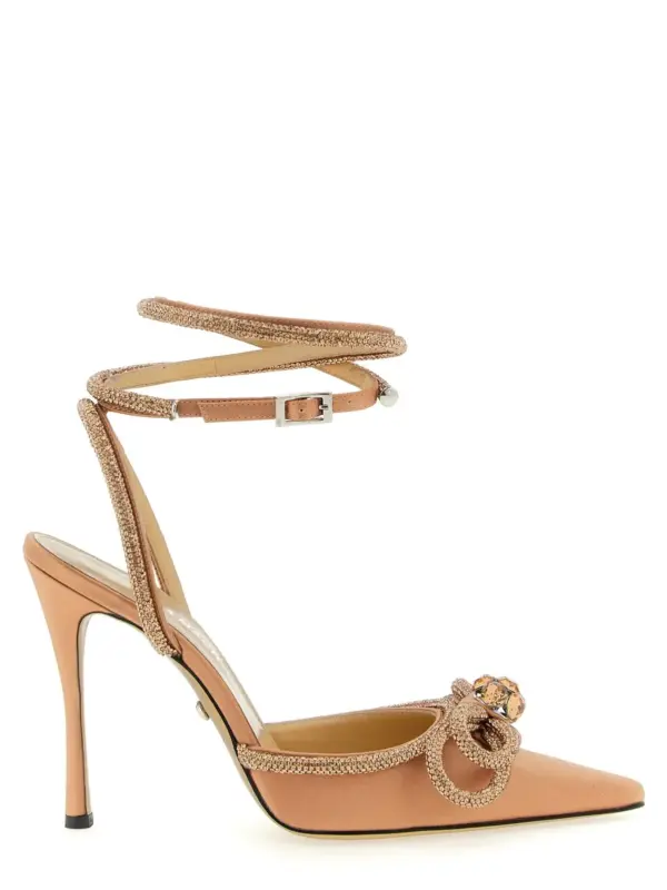 'Double Bow' pumps MACH & MACH Pink