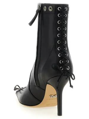 'Crystalized Corset' ankle boots Woman MACH & MACH Black
