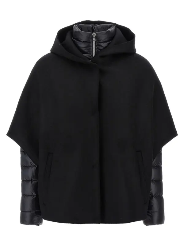 2-in-1 'Resort' cape HERNO Black