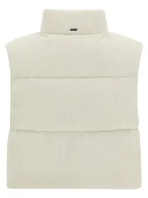 'Resort - Bright Corduroy' vest PI00157DR127281985 HERNO White