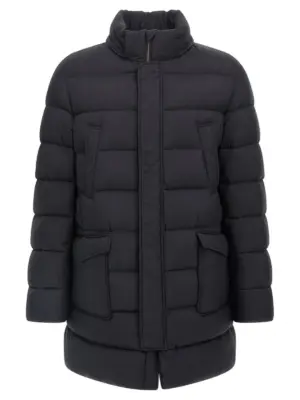 'Il Parka' down jacket PI003ULEM0212456Z9300 HERNO Black