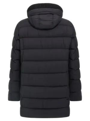 'Il Parka' down jacket Man HERNO Black