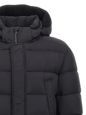 'Il Parka' down jacket 100% polyamide HERNO Black