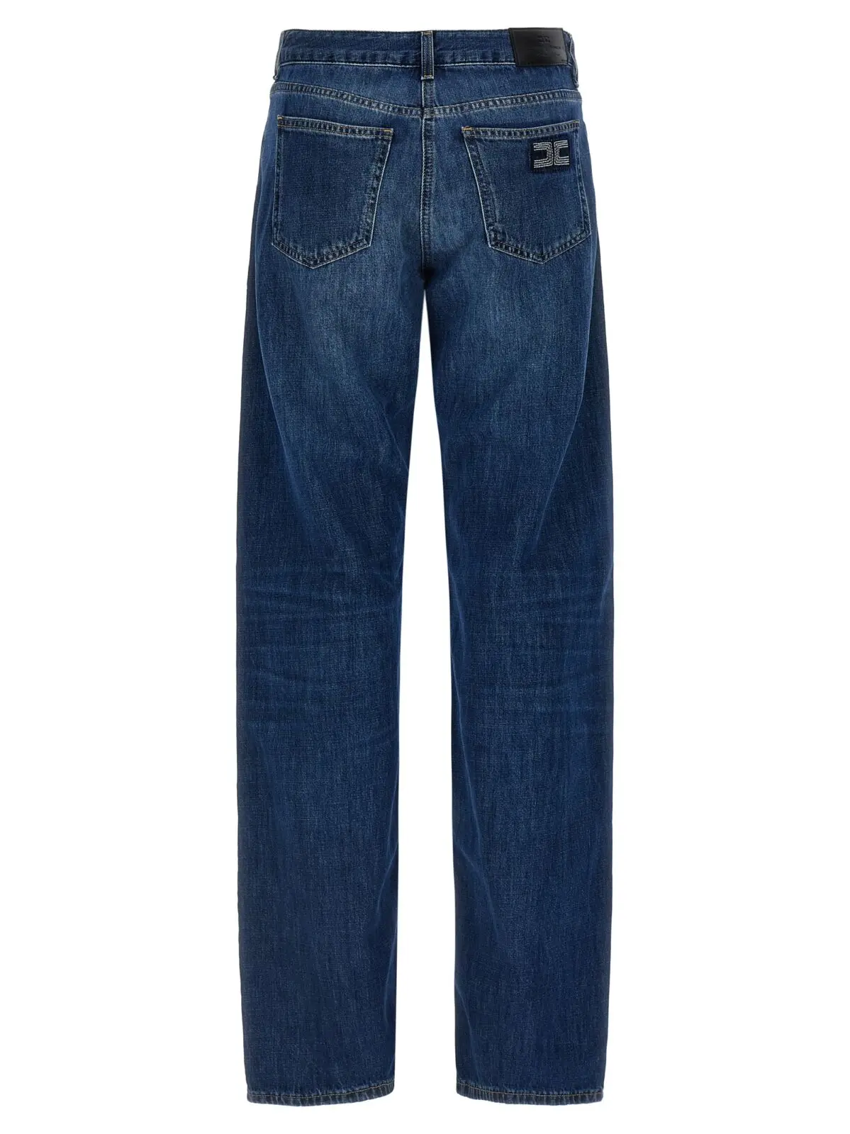 Джинси Elisabetta Franchi Palazzo Сині 2 Palazzo jeans PJ09I56E2104 ELISABETTA FRANCHI Blue