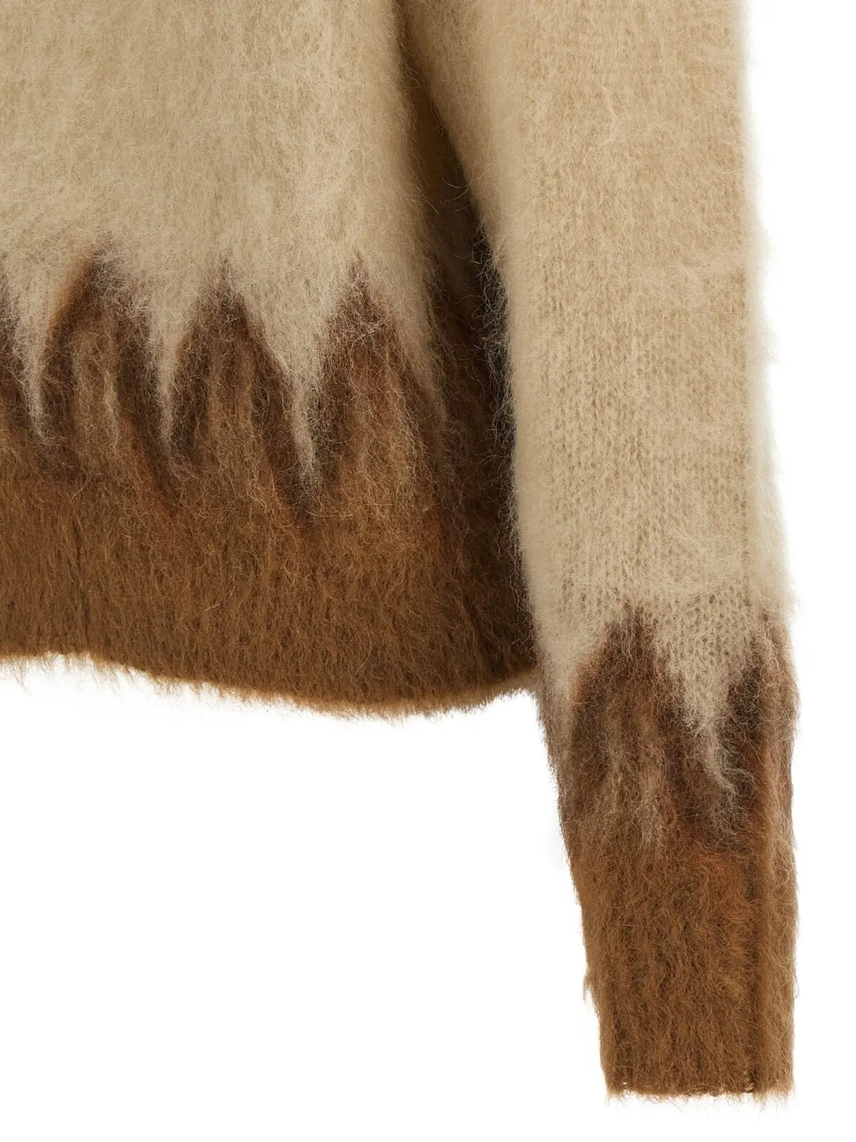 Светр Natania Marant Etoile Коричневий 4 'Natania' sweater 47% mohair wool 31% wool 22% polyamide MARANT ETOILE Brown