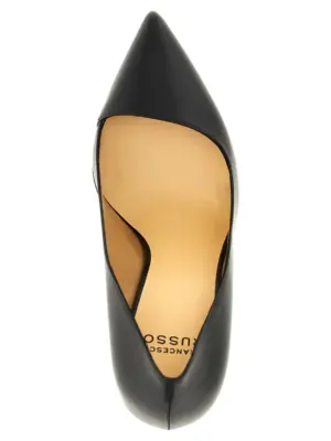 'R1P270' pumps 100% goat leather (Capra Hircus Hircus) FRANCESCO RUSSO Black