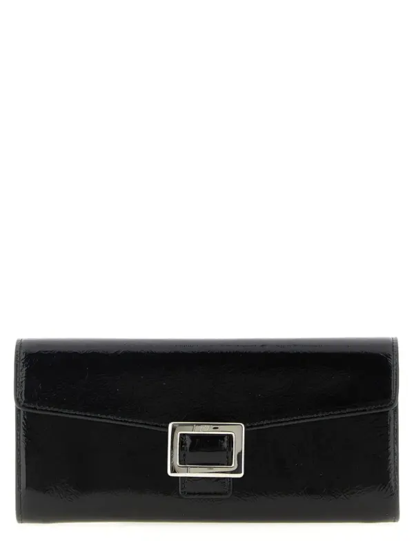 'Belle Vivier' wallet on chain ROGER VIVIER Black