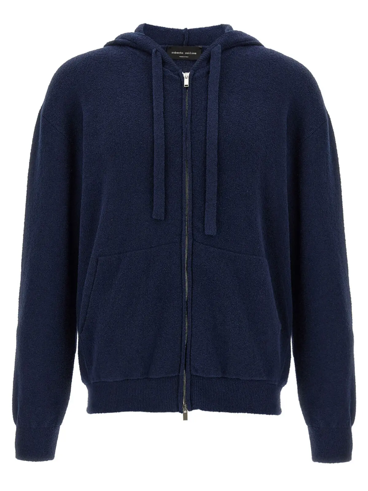 Худі Roberto Collina Terry Синє 1 Terry hoodie ROBERTO COLLINA Blue