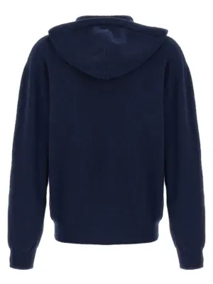 Terry hoodie RB44307RB4410 ROBERTO COLLINA Blue