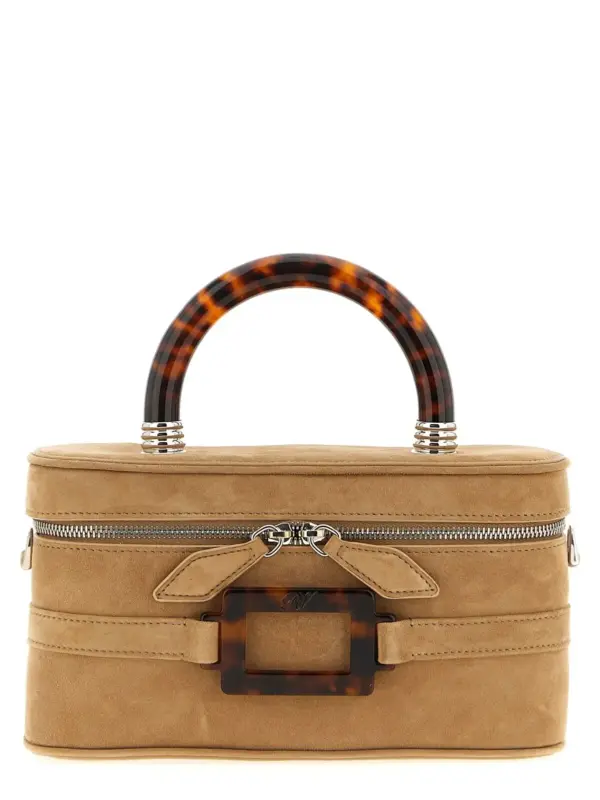 'Belle Vivier Vanity' mini handbag ROGER VIVIER Beige