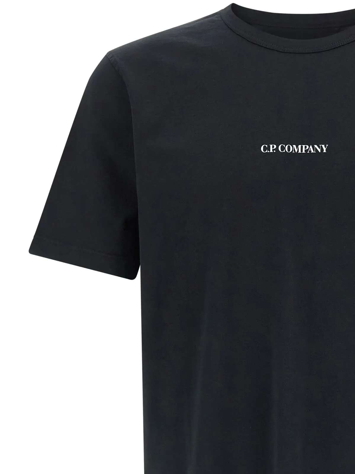 Футболка C. P. Company з логотипом Чорна 3 Logo T-shirt Man C.P. COMPANY Black