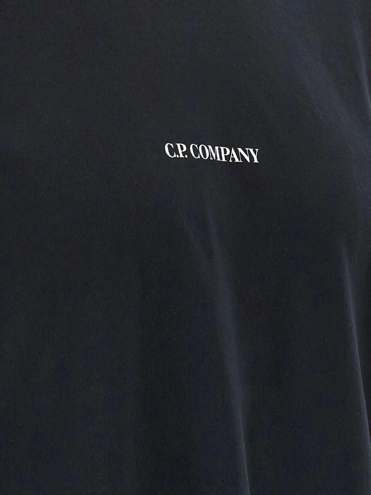 Футболка C. P. Company з логотипом Чорна 4 Logo T-shirt 100% cotton C.P. COMPANY Black