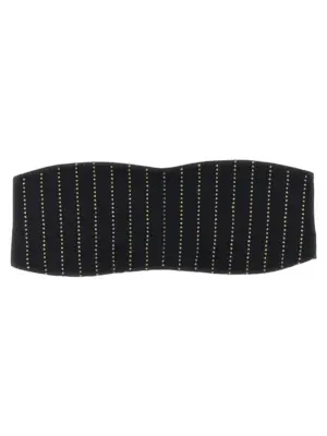 'Rebby' bikini top MC2 SAINT BARTH Black