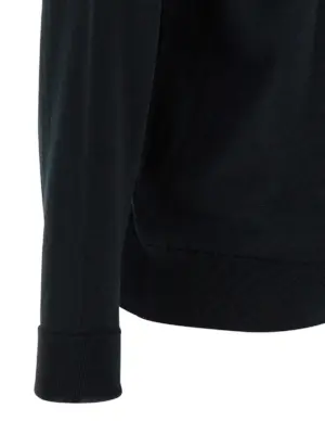 'Richards' sweater 100% merino wool JOHN SMEDLEY Black