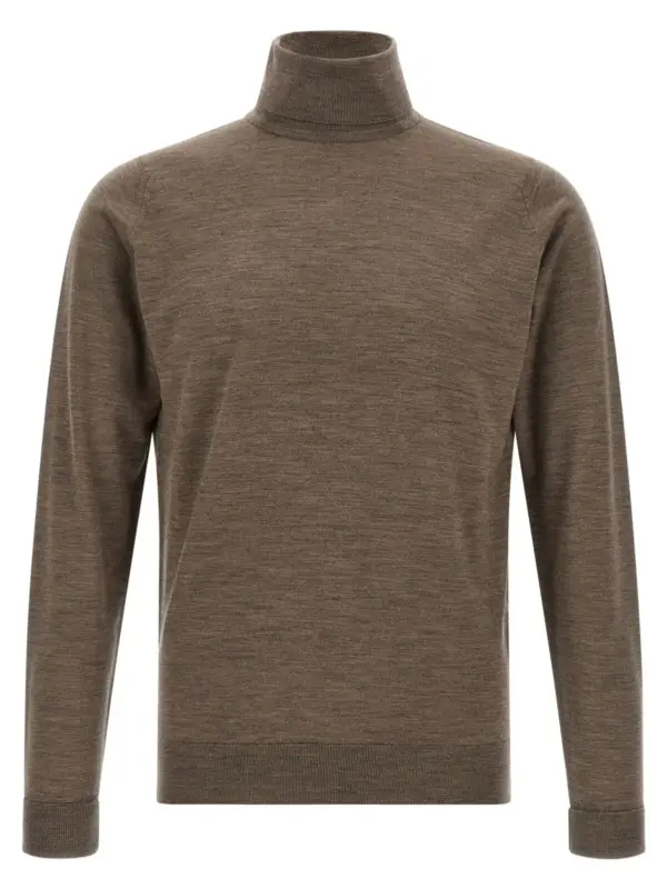 'Richards' sweater JOHN SMEDLEY Brown