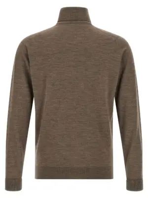 'Richards' sweater RICHARDSMUSHROOM JOHN SMEDLEY Brown