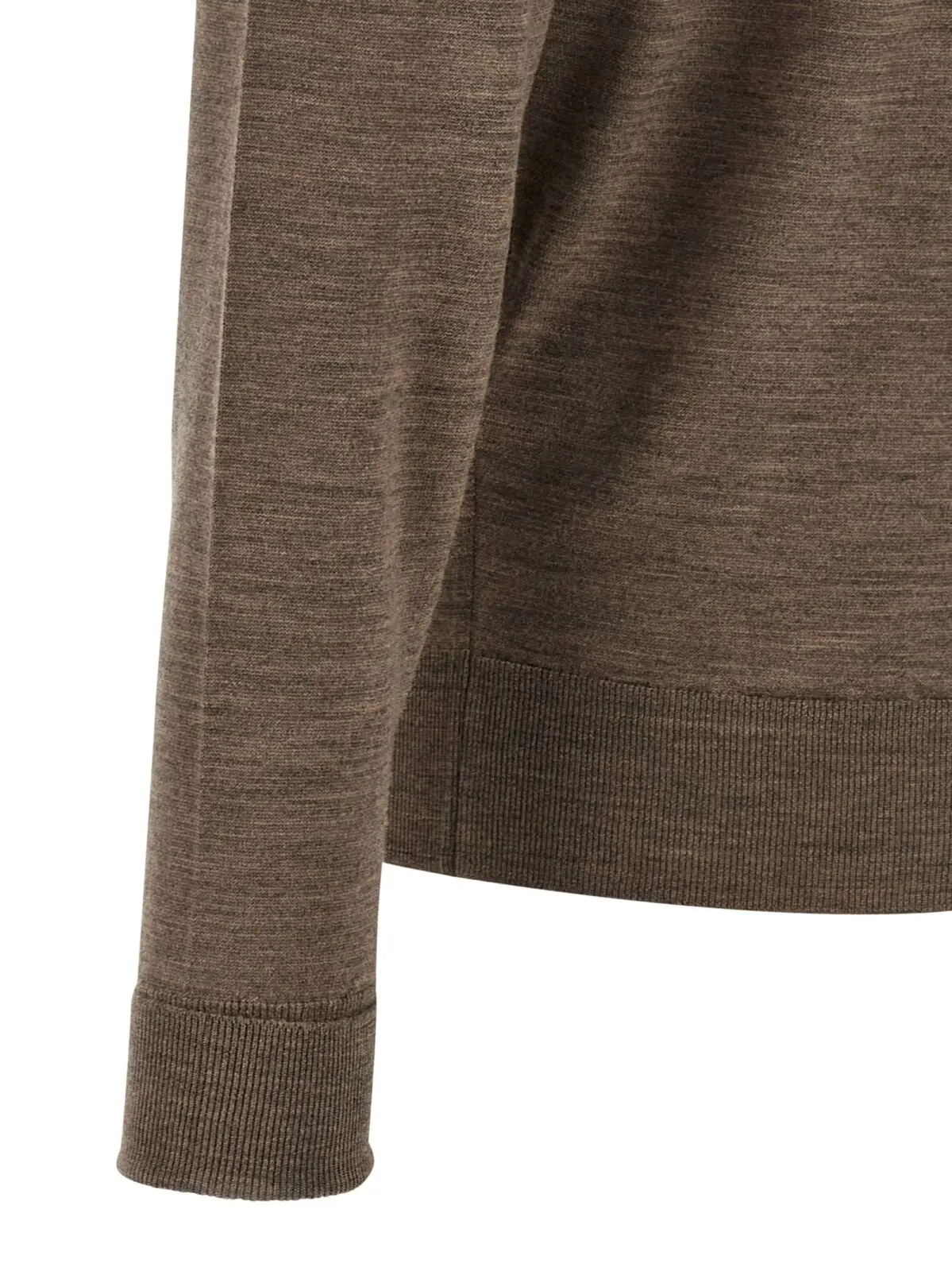 Светр John Smedley Richards Коричневий 4 'Richards' sweater 100% merino wool JOHN SMEDLEY Brown