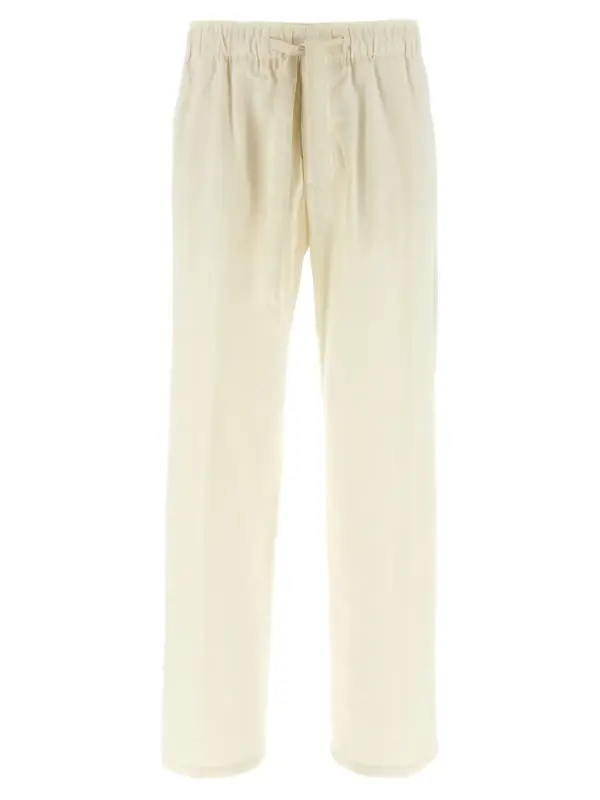 Cotton trousers LANVIN White