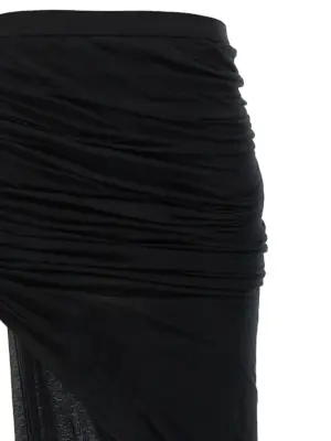 'Edfu' skirt Woman RICK OWENS Black