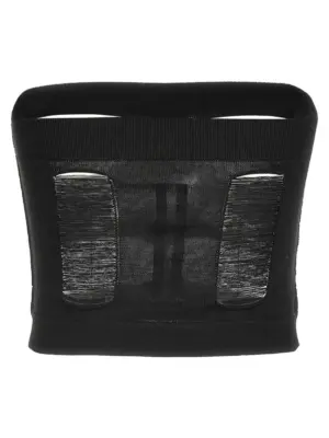 'Tanja Bandeau' top RO01E7647KGRIDM09 RICK OWENS Black