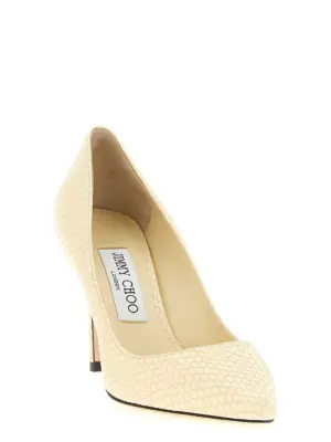 'Romy' pumps ROMY85GHFBUTTERMILK JIMMY CHOO Yellow