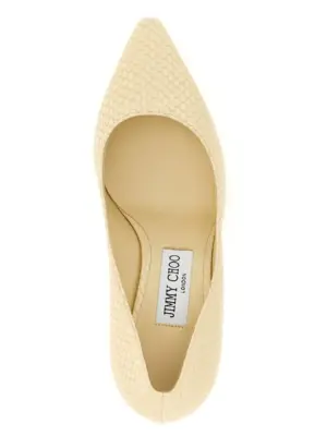 'Romy' pumps 87% lh 5% pl 5% sa 3% me JIMMY CHOO Yellow