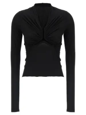 'Allanah Ls T' sweater RICK OWENS Black