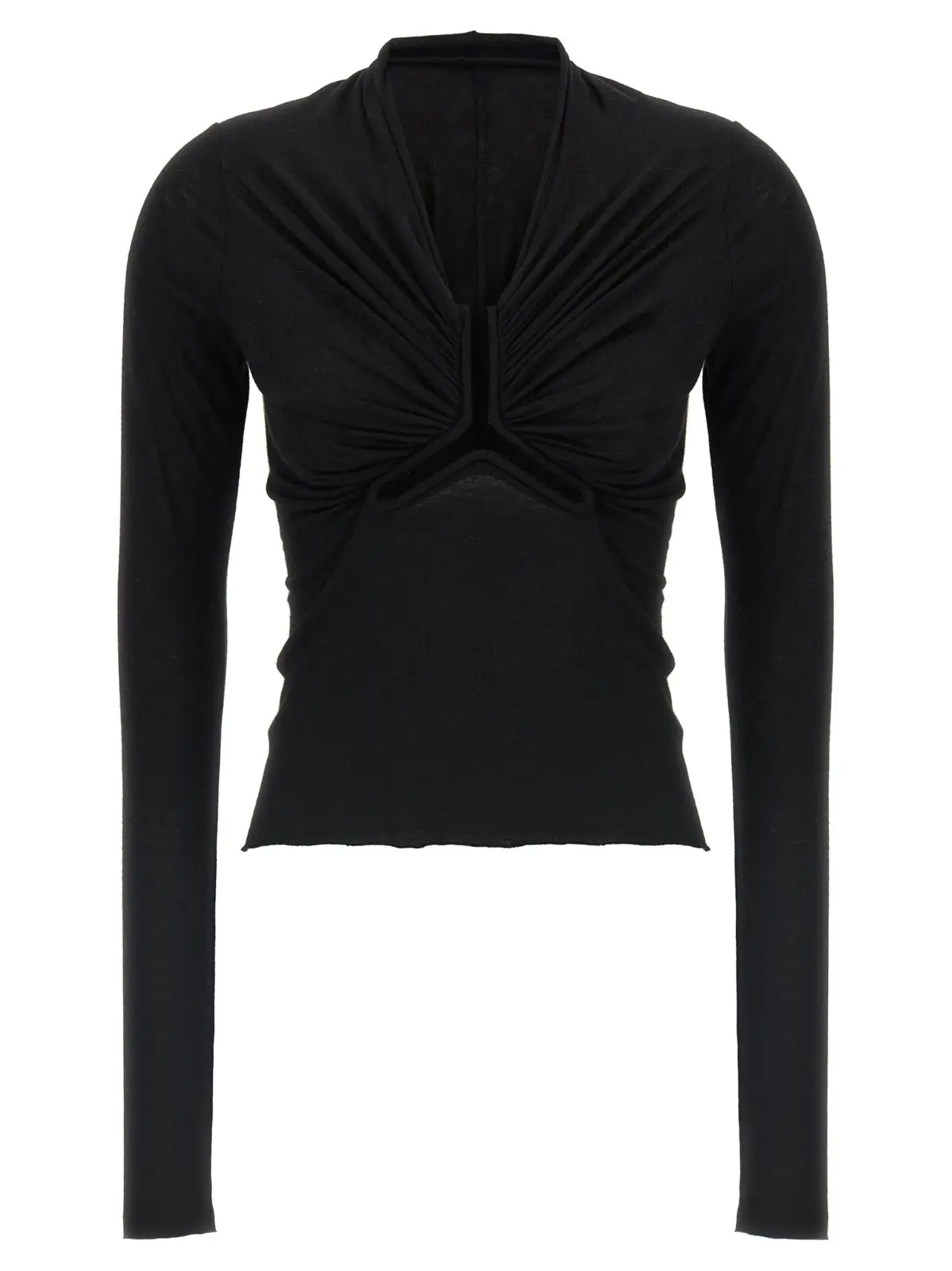 Светр Rick Owens Allanah Ls T Чорний 1 'Allanah Ls T' sweater RICK OWENS Black