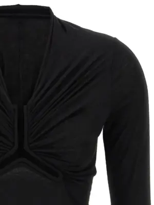 'Allanah Ls T' sweater Woman RICK OWENS Black