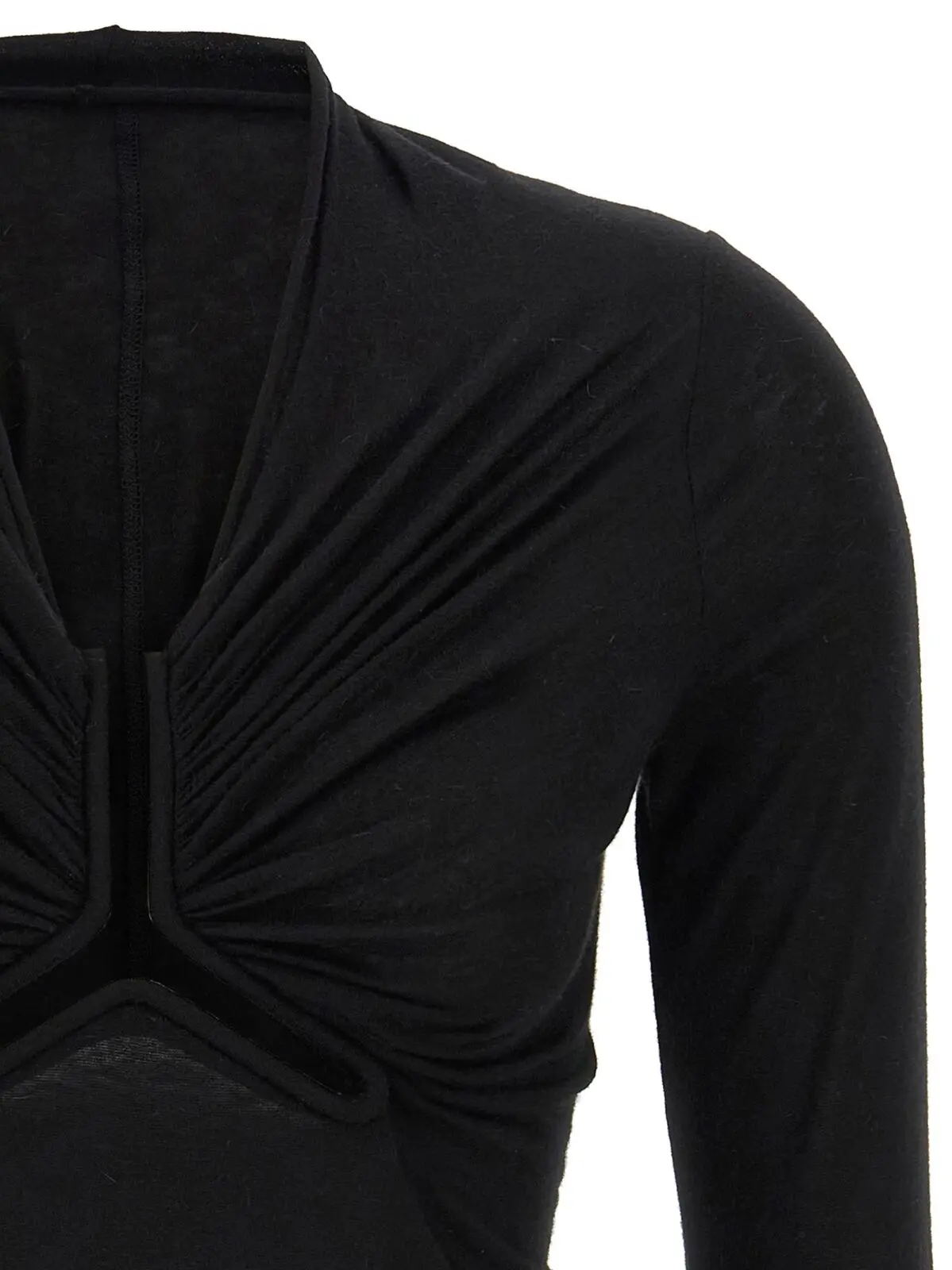 Светр Rick Owens Allanah Ls T Чорний 3 'Allanah Ls T' sweater Woman RICK OWENS Black