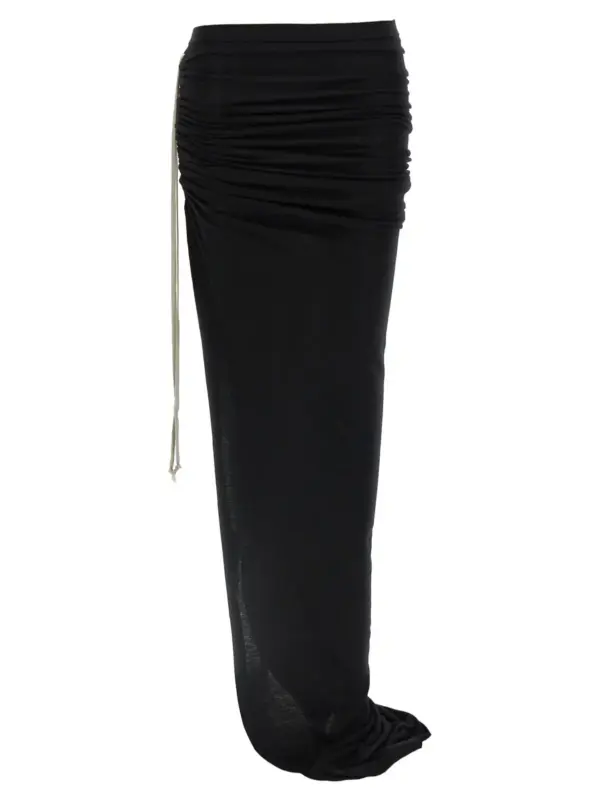 'Edfu' skirt RICK OWENS Black