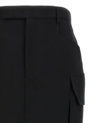 'Firebanks' skirt Woman RICK OWENS Black