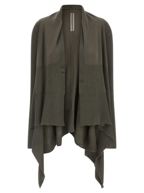 'Medium Wrap' cardigan RICK OWENS Gray